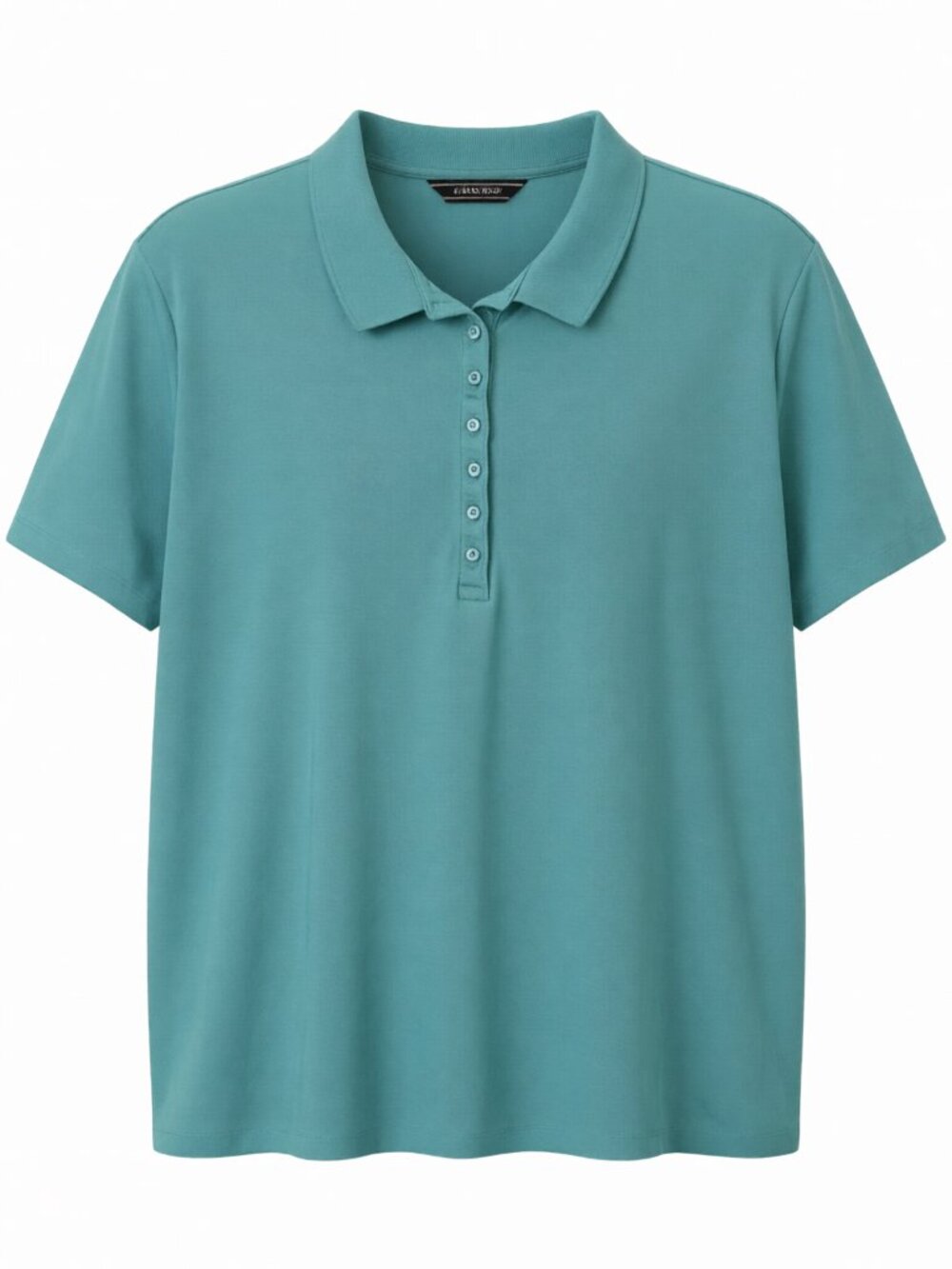 Lands' End Polo Shirt XL Teal